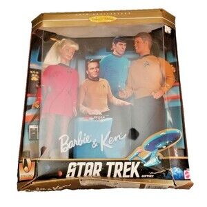 Barbie & Ken Dolls Star Trek 30th Anniversary Collector's Edition Boxed New